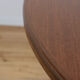 Mid century oval teak extendable dining table from mcintosh, 1960s