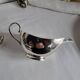 Silver-plated sauce boat