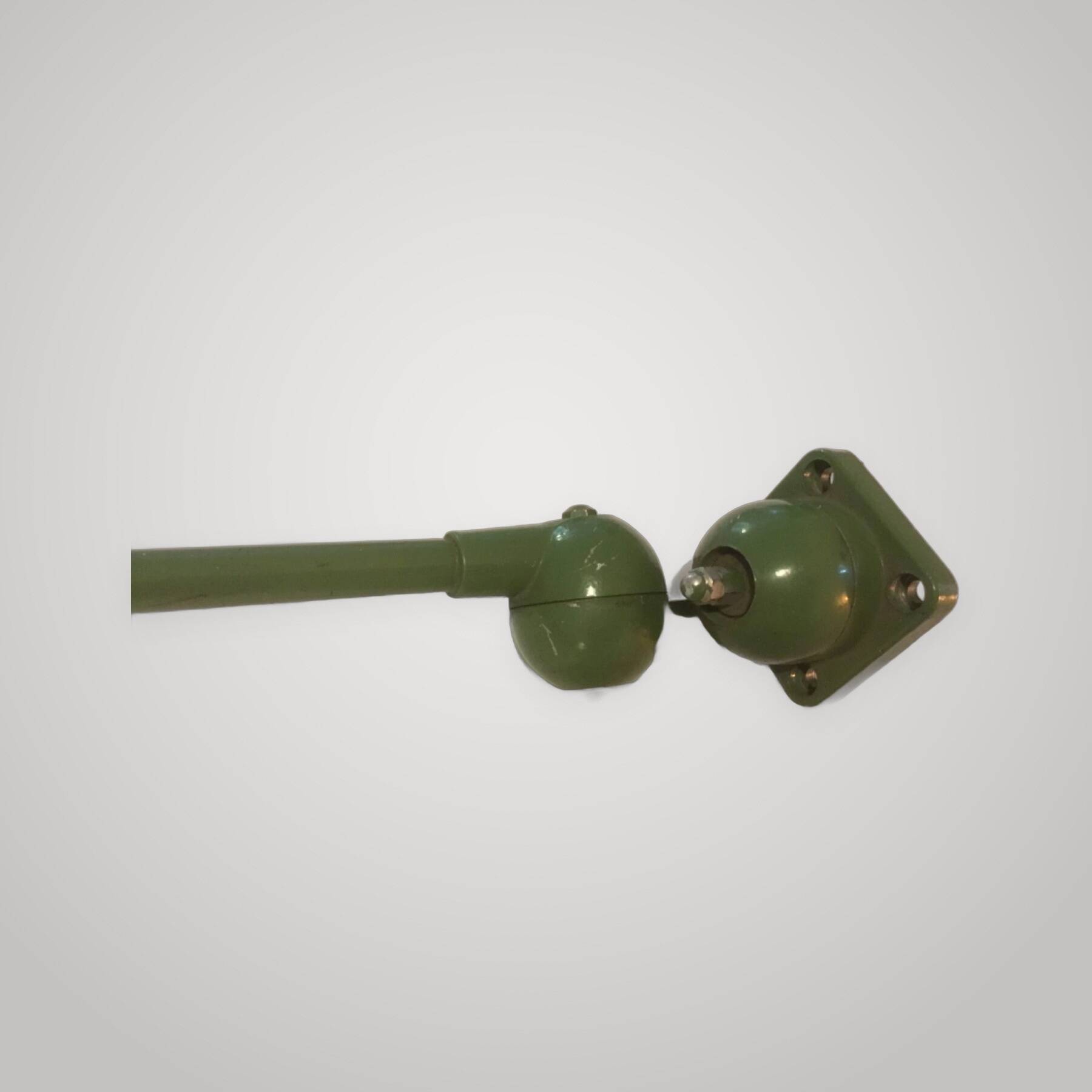 Lampe JIELDE industrielle vintage articulée en métal vert – Loft Design