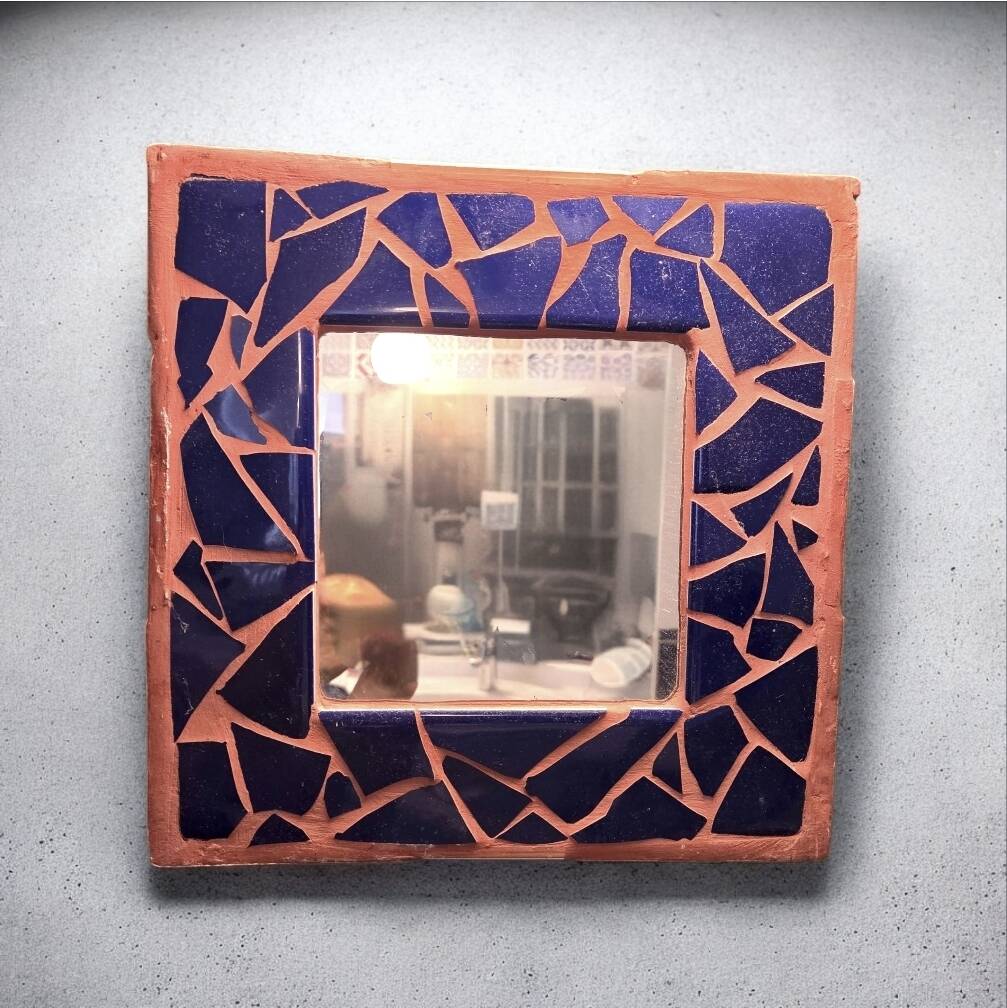 Handmade mosaic mirror