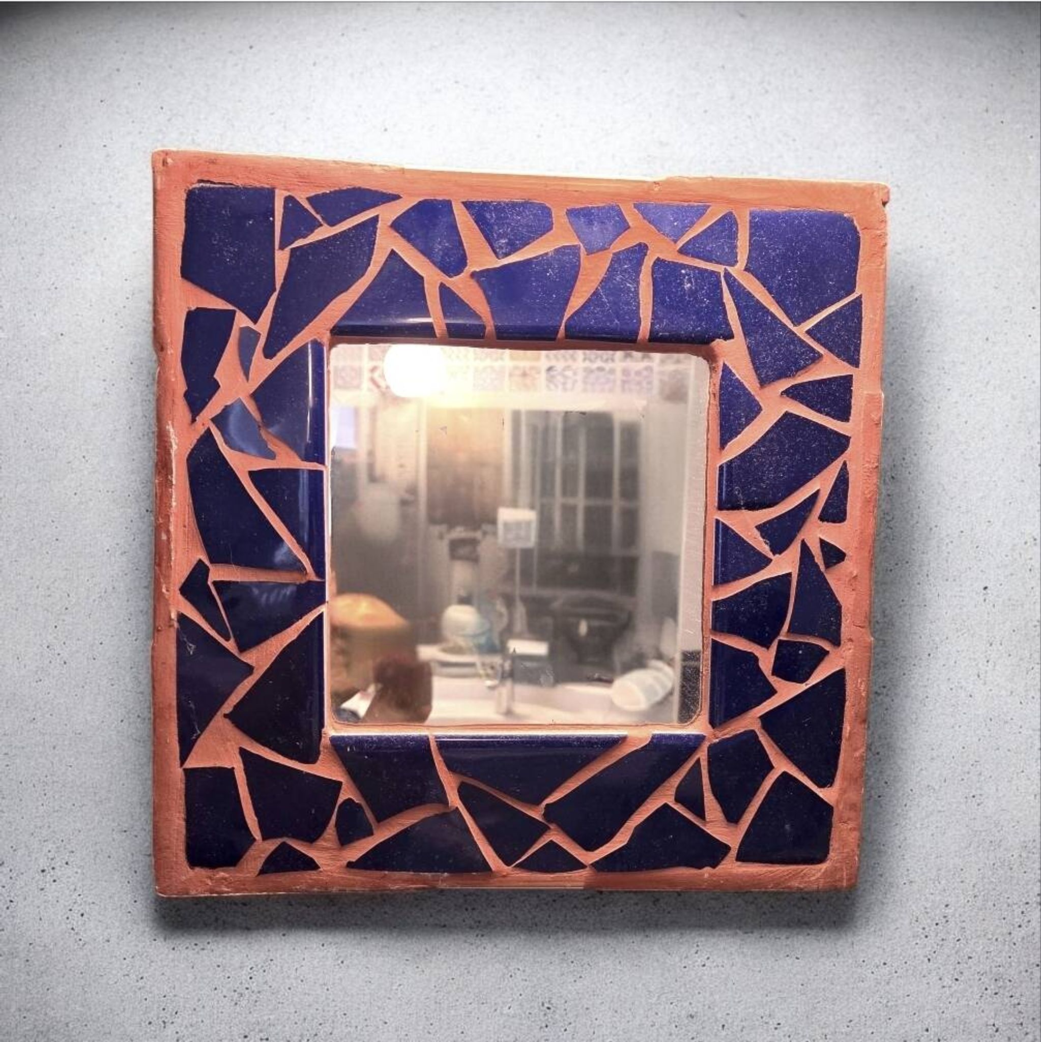 Miroir mosaïques artisanal