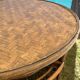 Rattan garden furniture