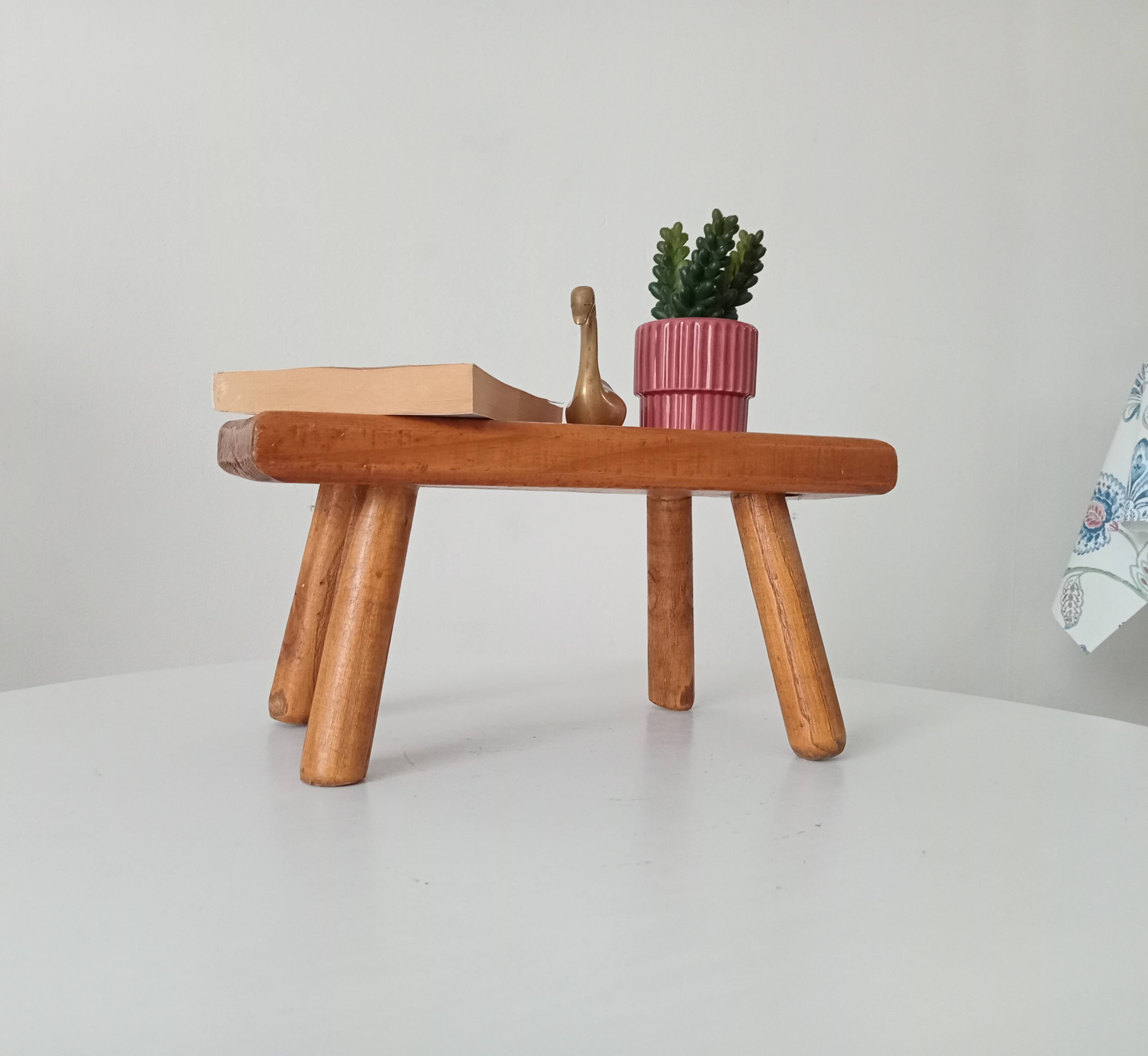 Small vintage plant stand/step stool