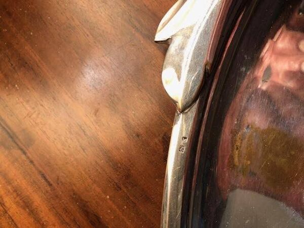 Service à thé art-deco en argent