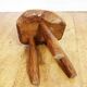 Vintage solid wood stool