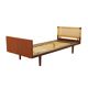 Teak bed, Danish design, 1960s, designer: Hans J. Wegner, manufacturer: Get