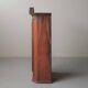 Bavarian wardrobe painted in solid pine, Folk Art, 19th century