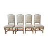 4 chairs Louis XIII called Sheep's Bone