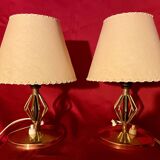 Set of lamps and wall lights, from the 50s