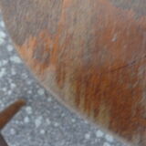 Set de 4 chaises type western