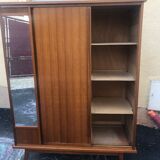 Vintage compass feet cabinet