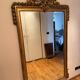 Large antique gilded carved wooden mirror – early 20th century