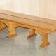 Pair of vintage dining room benches by Robert Mouseman Thompson