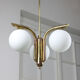 Vintage italian golden angel chandelier