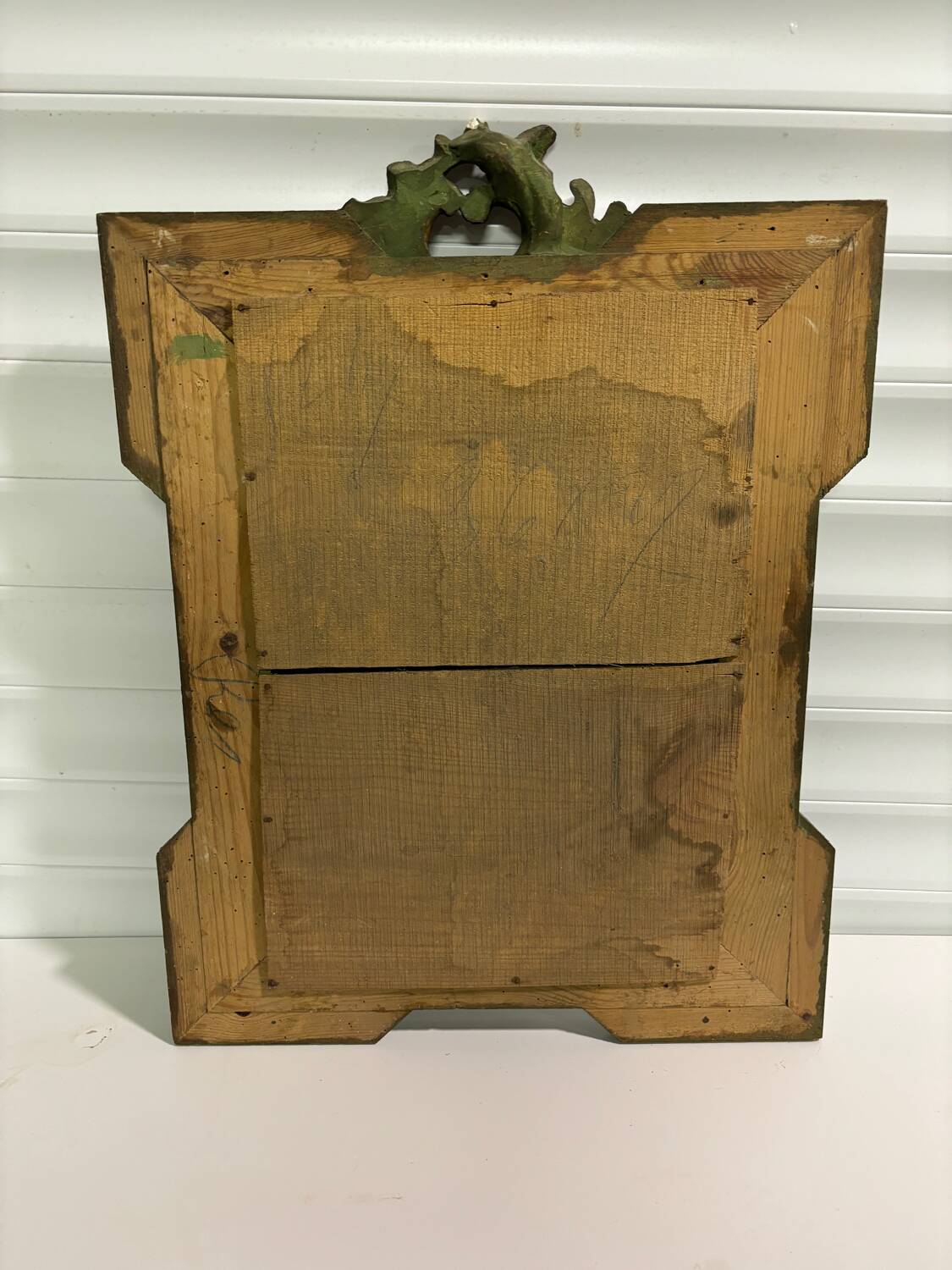 Small old mirror