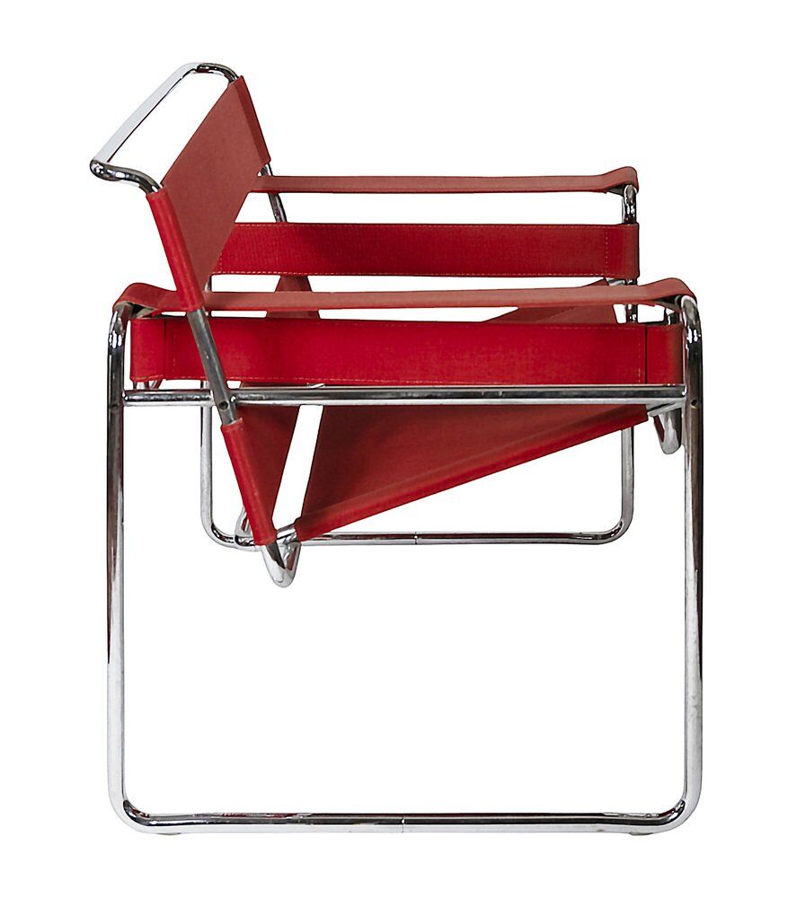 Vintage Wassily armchair by Marcel Breuer for Knoll Studio, 1990s