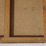 Ancienne peinture, calanques Méditerranée