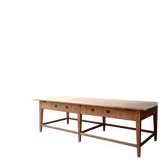 Large antique convent table