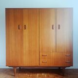 Scandinavian teak wardrobe 60s