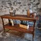 Console / service table or kitchen island French antique, 1880–1920