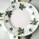 5 dessert plates in porcelain by Bernard Carant