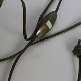 Roche Bobois lamp, imitation bamboo base, Circa 1960