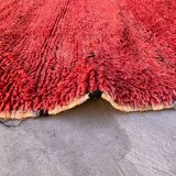 Beni M'Guild red Moroccan rug - 213 x 103 cm