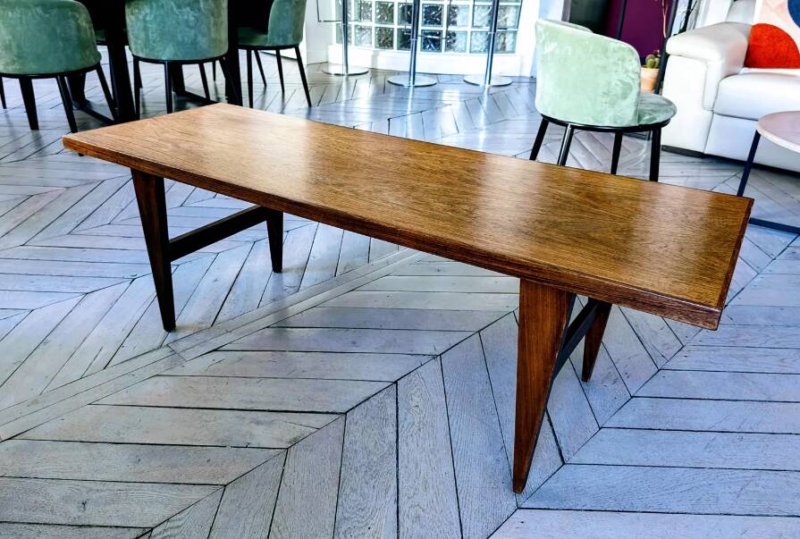 Table basse en palissandre Edmund Jørgensen 1960