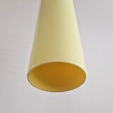 Large yellow Murano glass pendant lamp by Massimo Vignelli for Venini, Italy 1960's