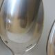 Uniplat monogrammed Christofle 5 Forks 4 large and small spoons