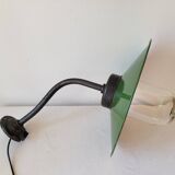Gooseneck courtyard wall light