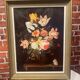Still life painting on canvas