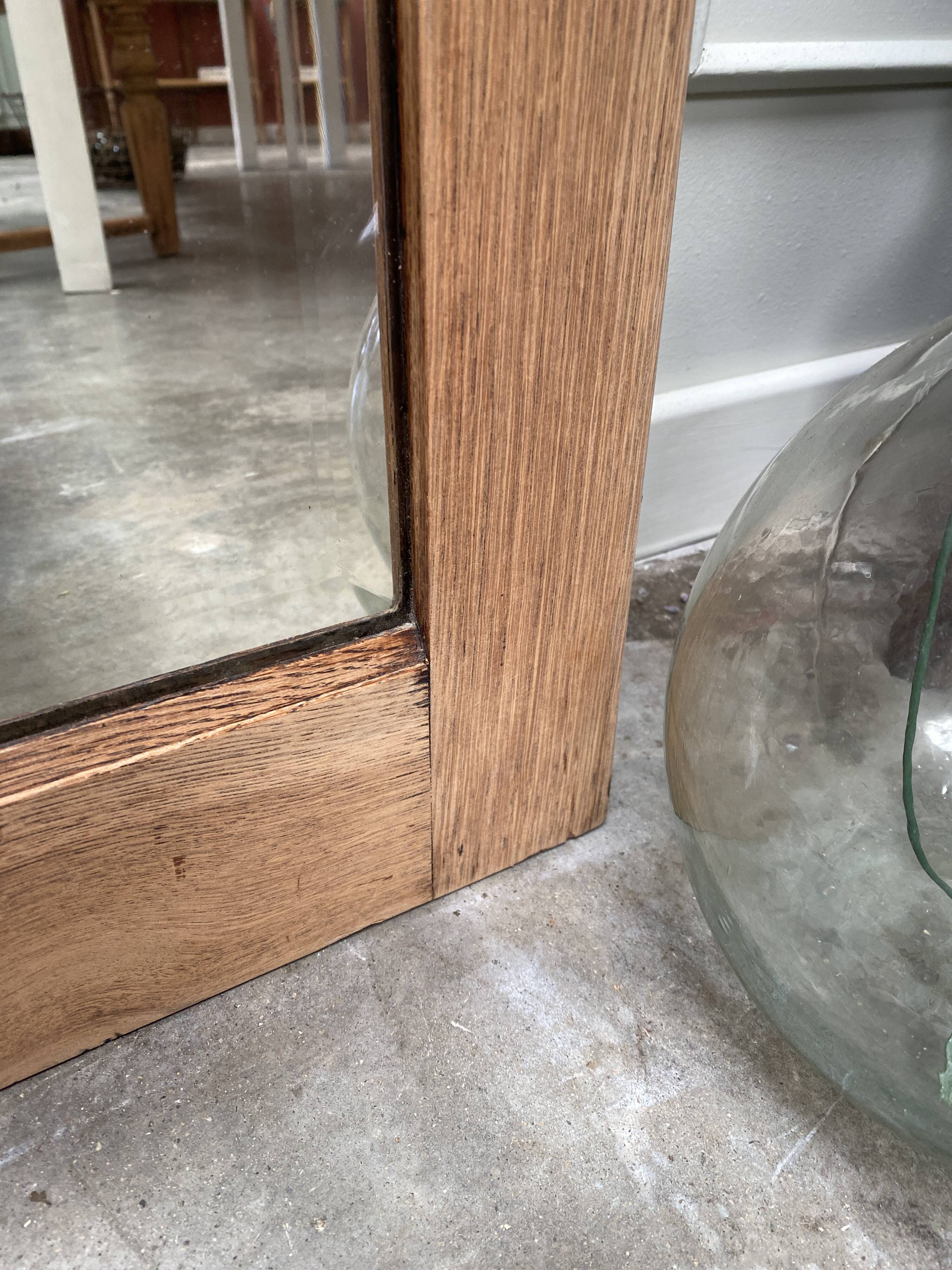 Miroir en pied en chêne