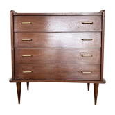 Commode pieds fuselés années 60