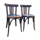 Paire de chaise bistrot fischel