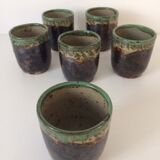 6 cups cups made of sandstone