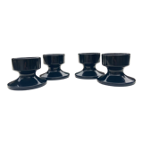 Set of ceramic candle holders