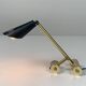 Small midcentury adjustable diabolo counter balance architectural desk lamp, 1960s