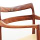 Fauteuil scandinave en palissandre de Rio