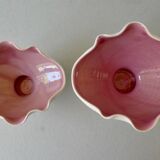 Pair of two-tone ceramic cups, 1950s