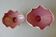Pair of two-tone ceramic cups, 1950s