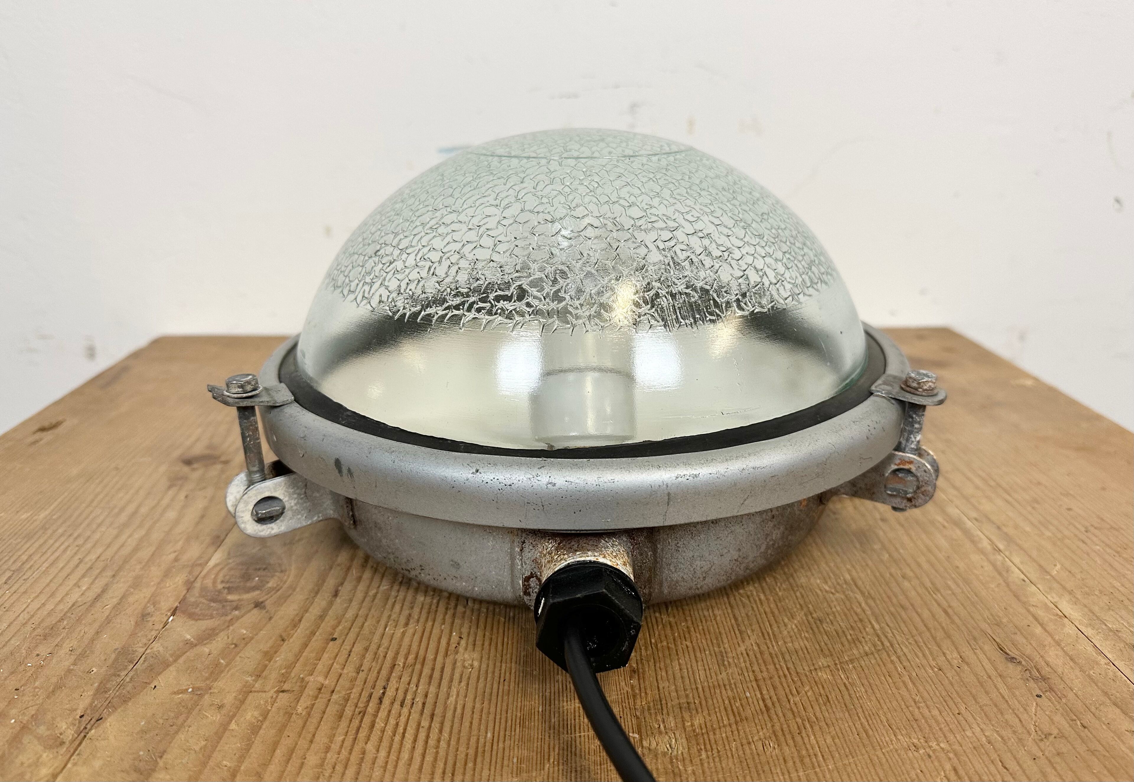 Industrial Soviet Wall or Ceiling Light, 1970s