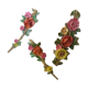 3 moulures en plâtre