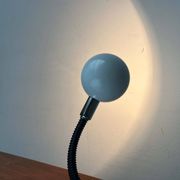 Cobra Snake clamp table lamp from the space age, 1970s