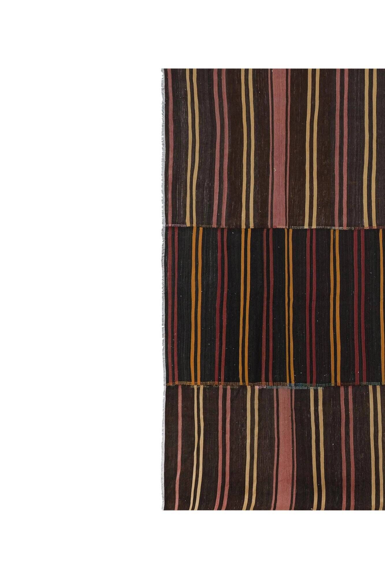 Vintage Turkish kilim, handwoven, 305x340 cm.