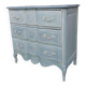 commode galbée patinée