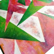 Abstraction picturale 40 x 40 cm