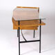 Bureau en bois et verre par Jean René Picard, 1960s
