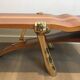 Unique coffee table made of a thick top