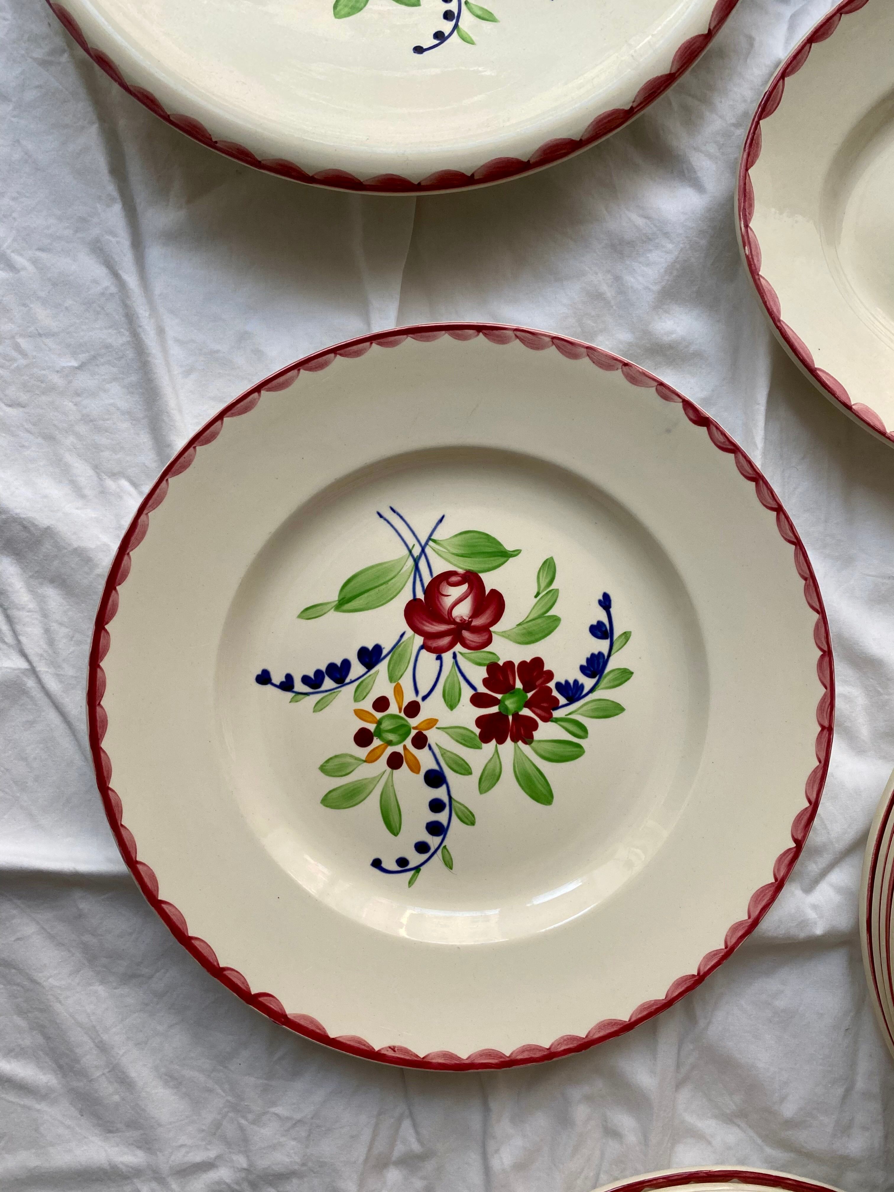 Flat plates Sarreguemines Ermont